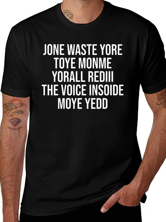 Humorous Yed Black T-Shirt
