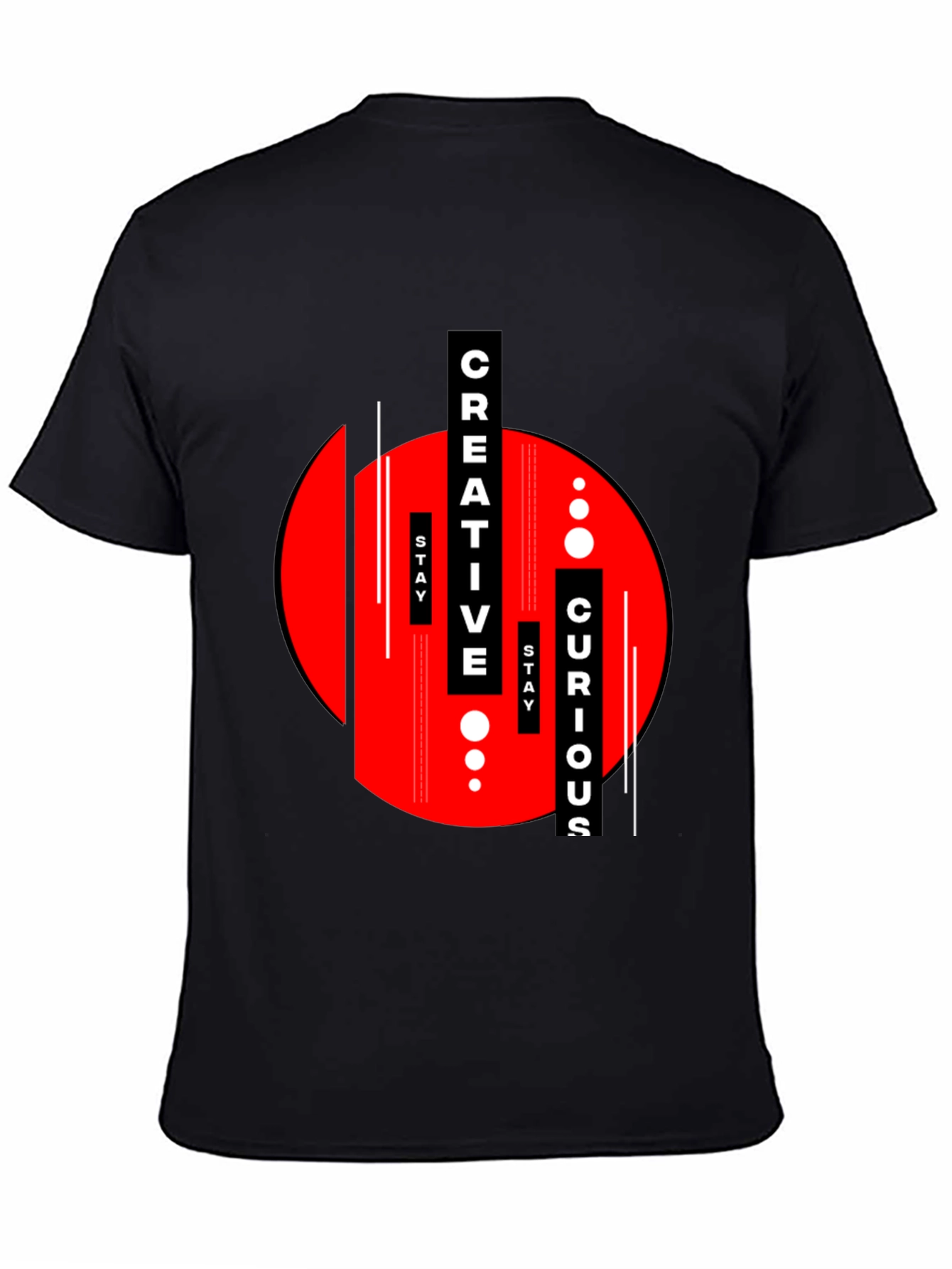 Creative Curious Graphic Tee - Modern Streetwear