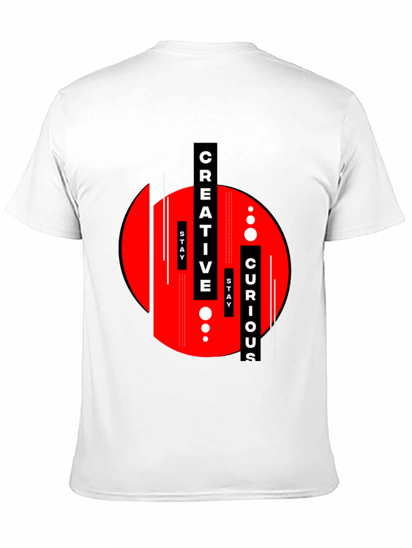 Creative Curious Graphic Tee - Modern Streetwear