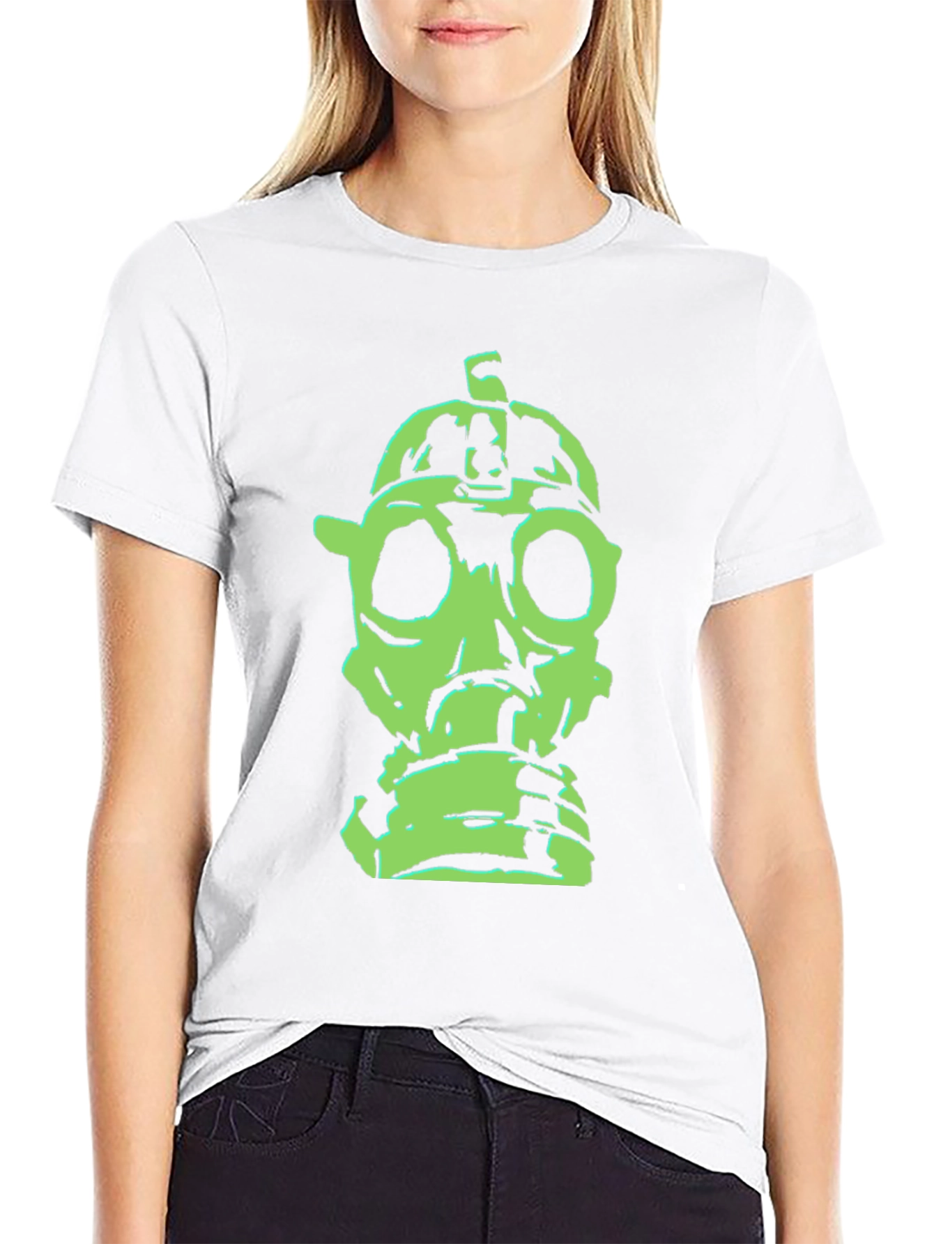 Gas Mask Graphic Tee - Bold Streetwear Style