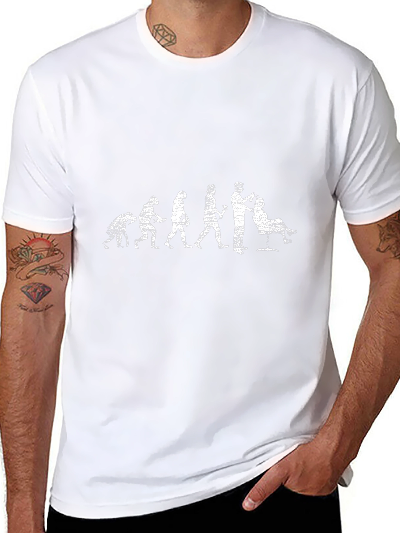 Evolution of Haircuts T-Shirt