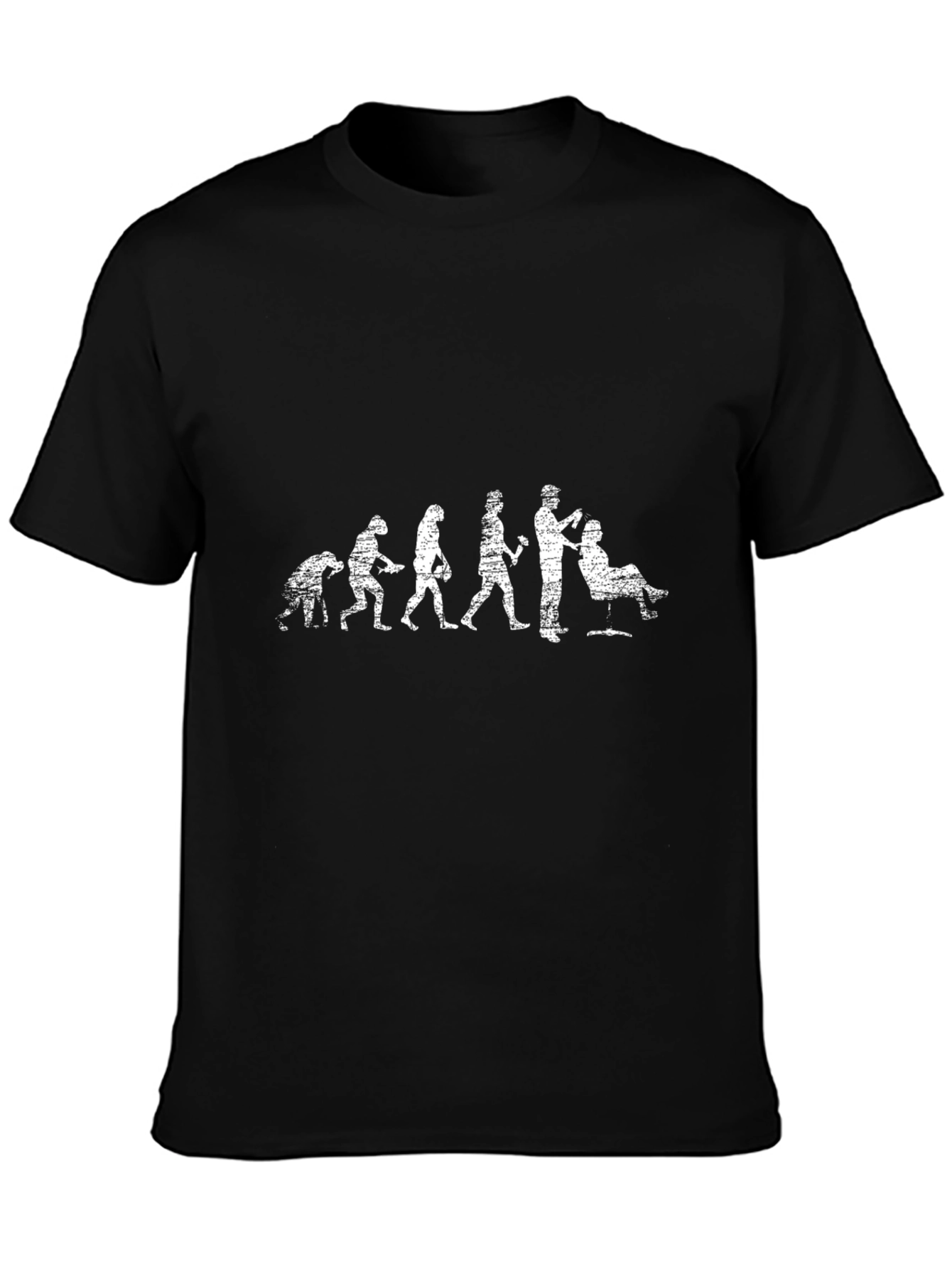 Evolution of Haircuts T-Shirt