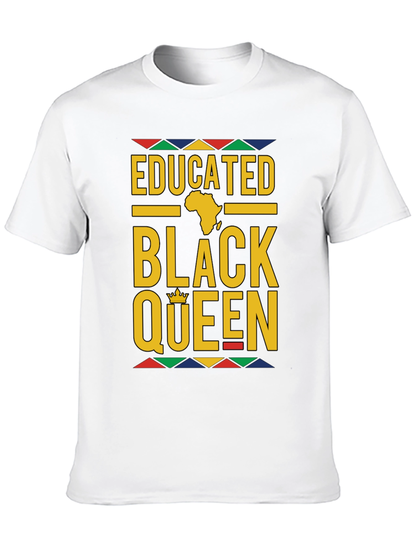 Educated Black Queen T-Shirt - Stylish Graphic Tee