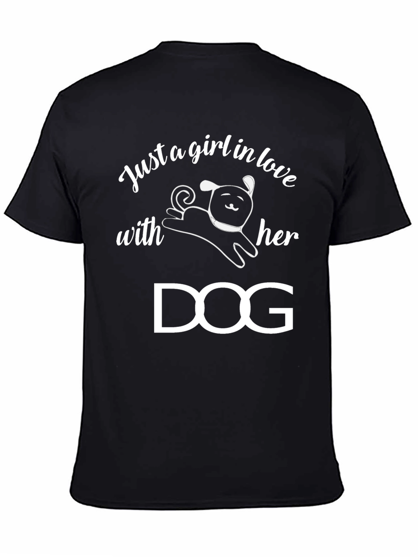 Just A Girl In Love With Her Dog T-Shirt