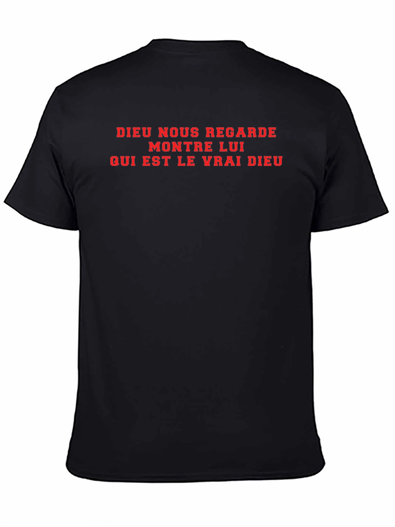 Dieu Nous Regarde Graphic T-Shirt