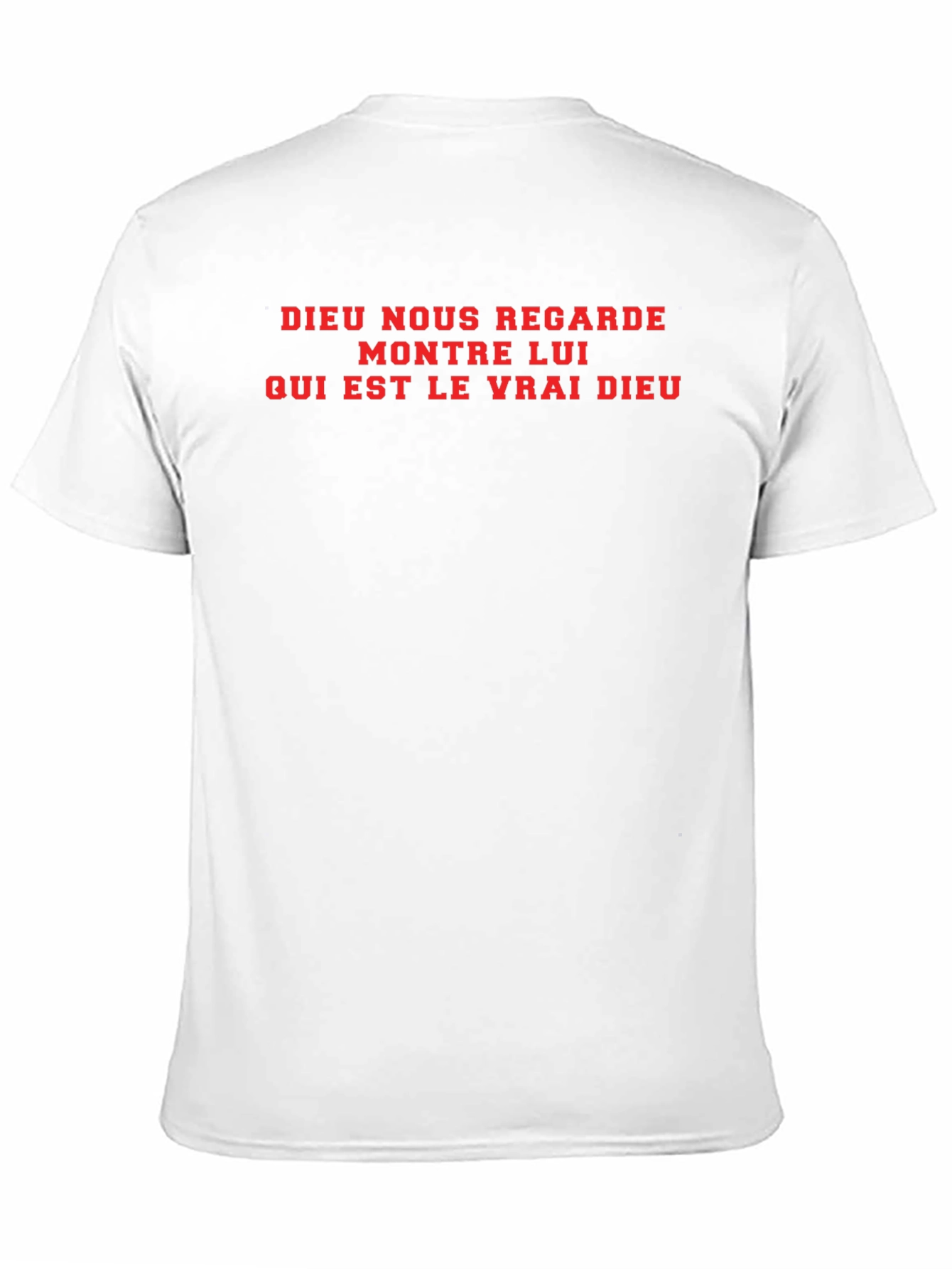 Dieu Nous Regarde Graphic T-Shirt