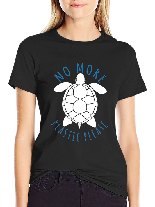 Eco-Friendly Turtle Graphic Tee