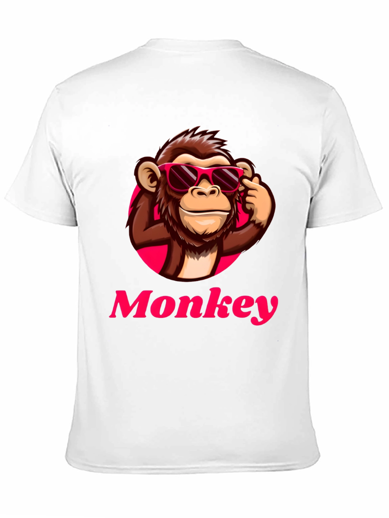 Cool Monkey Graphic T-Shirt - Black