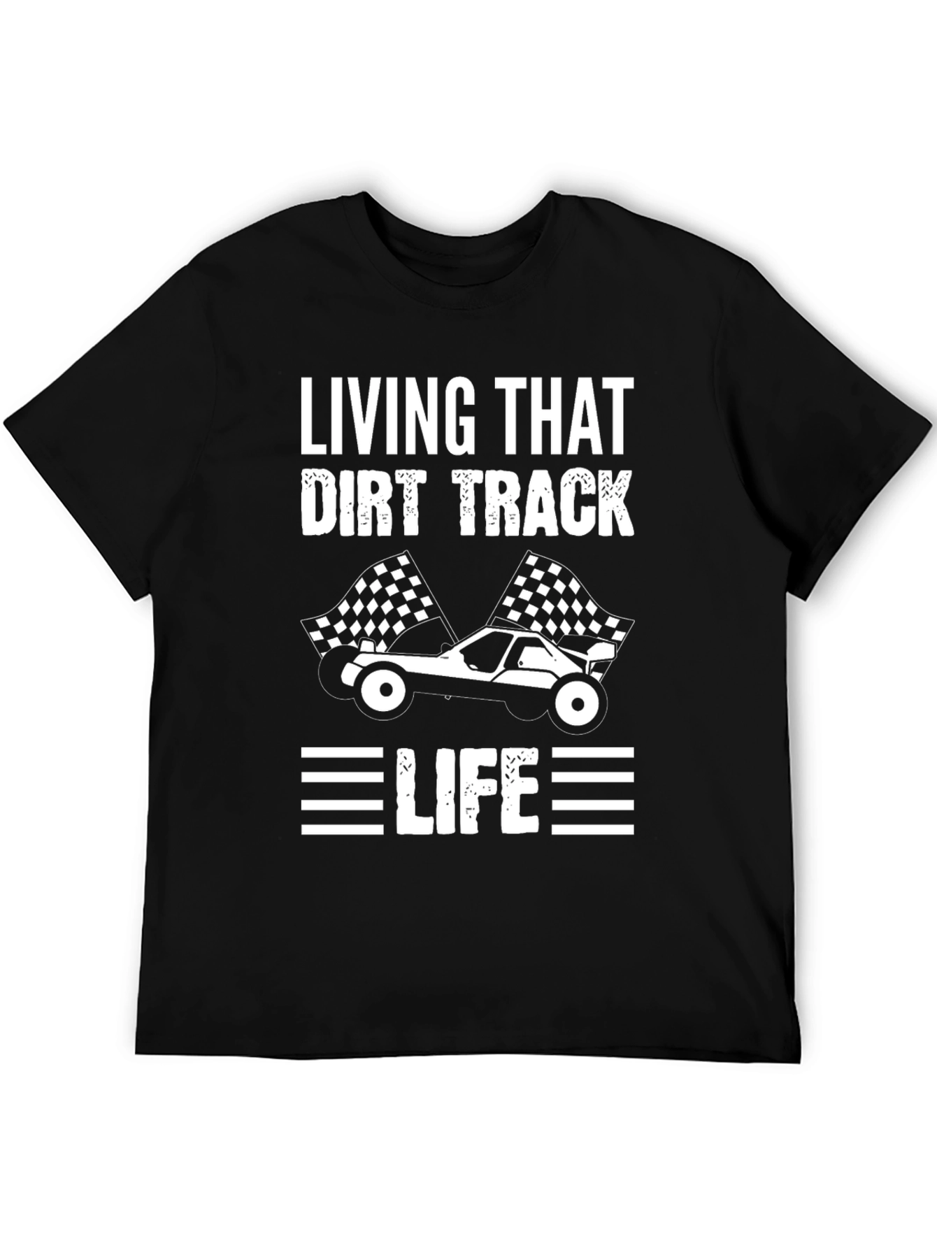 Dirt Track Life Graphic T-Shirt
