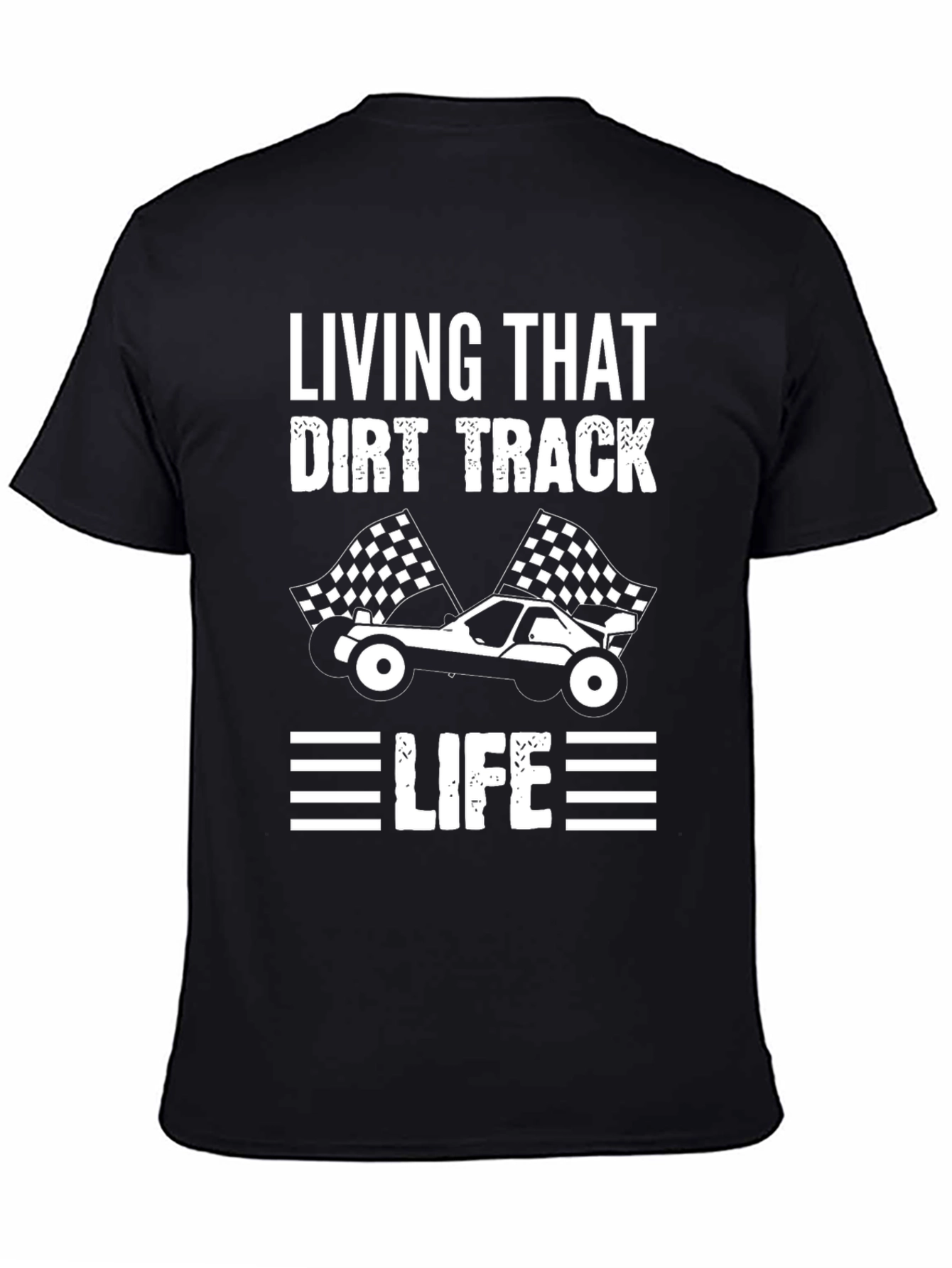 Dirt Track Life Graphic T-Shirt