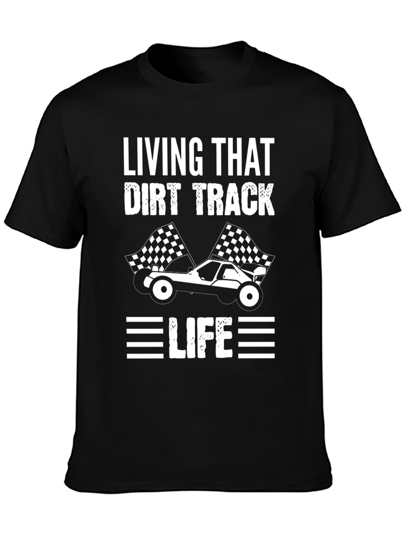 Dirt Track Life Graphic T-Shirt