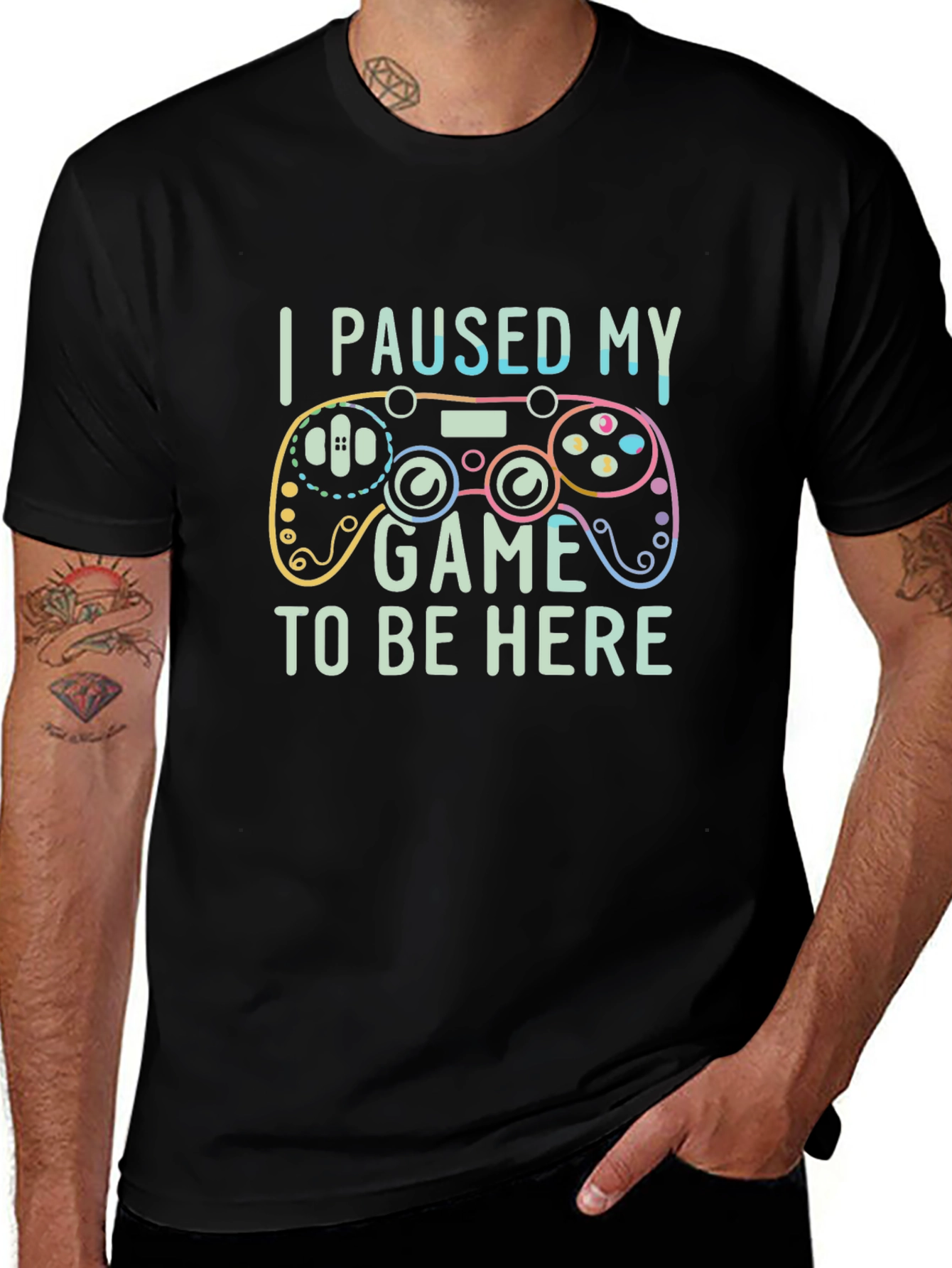 I Paused My Game T-Shirt - Gamer Tee
