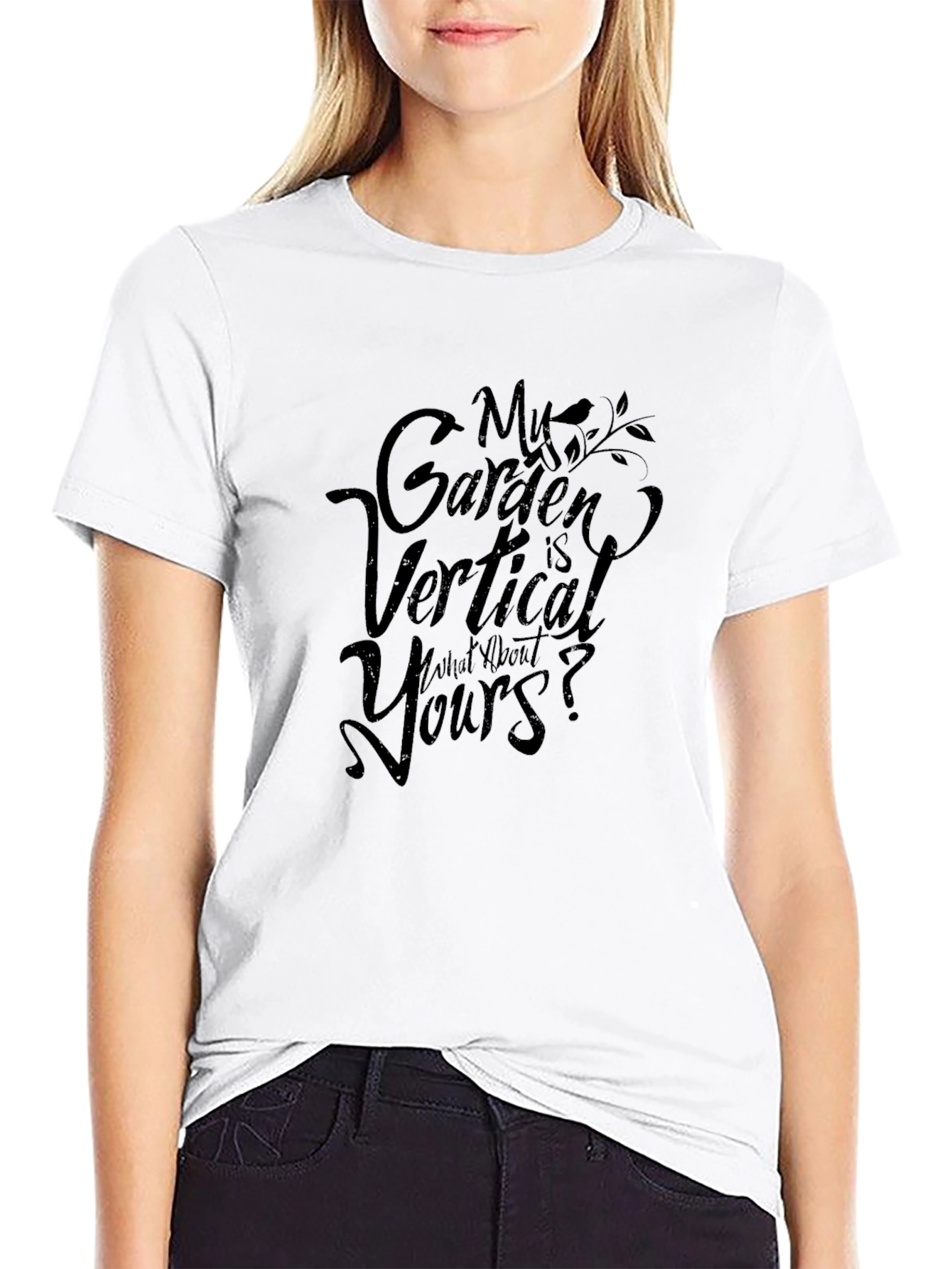 Vertical Garden Tee - Trendy Garden Lover T-Shirt