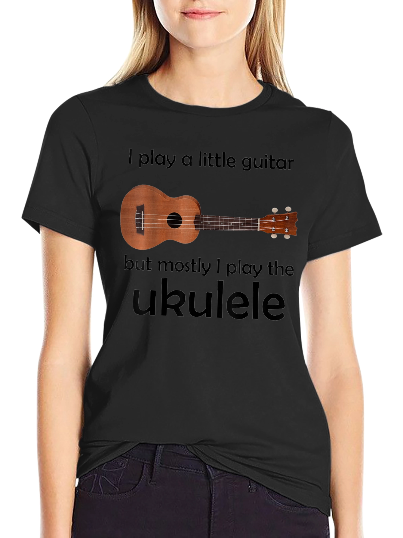 Ukulele Player T-Shirt - Funny Music Lover Tee