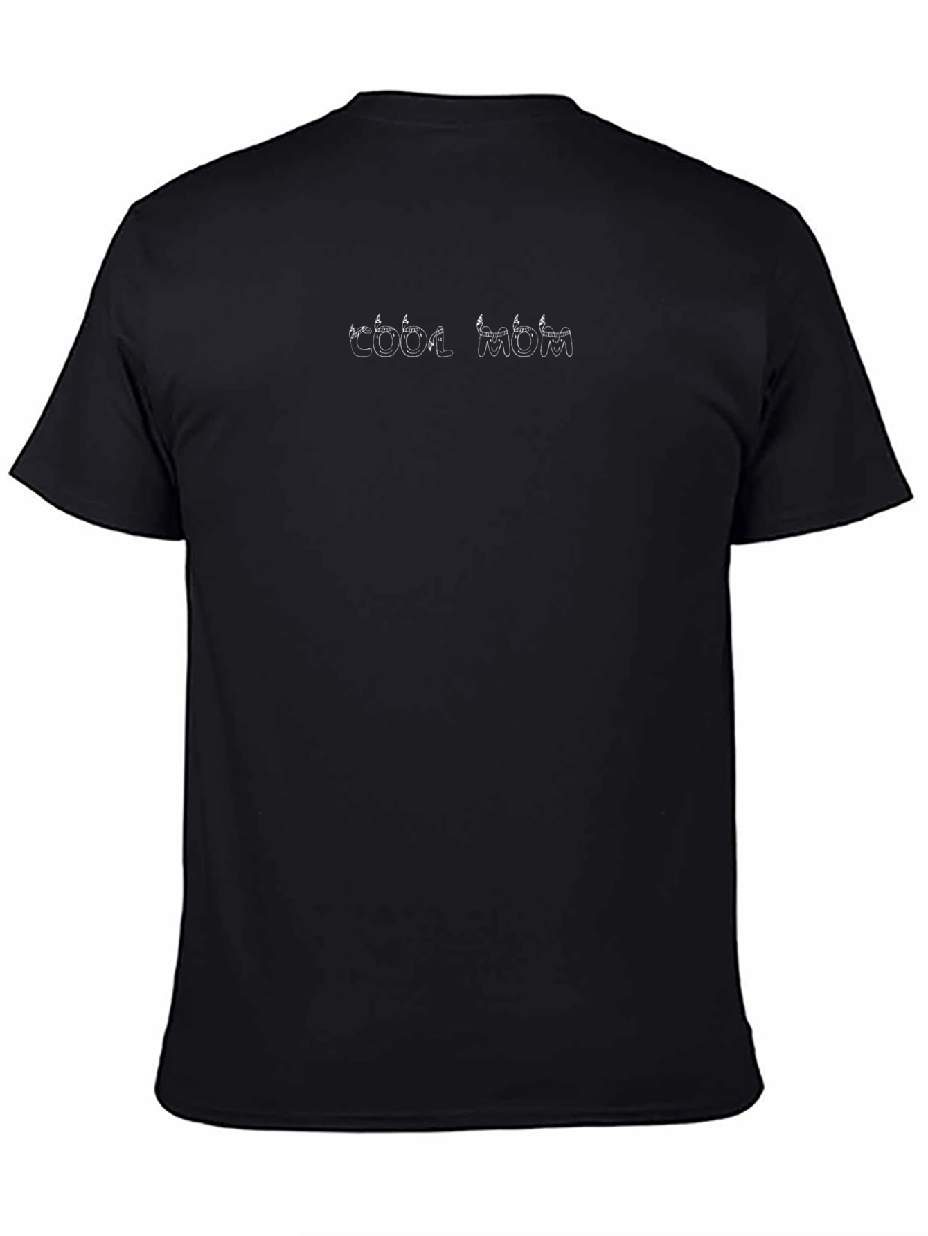 Cool Mom Graphic Tee - Black