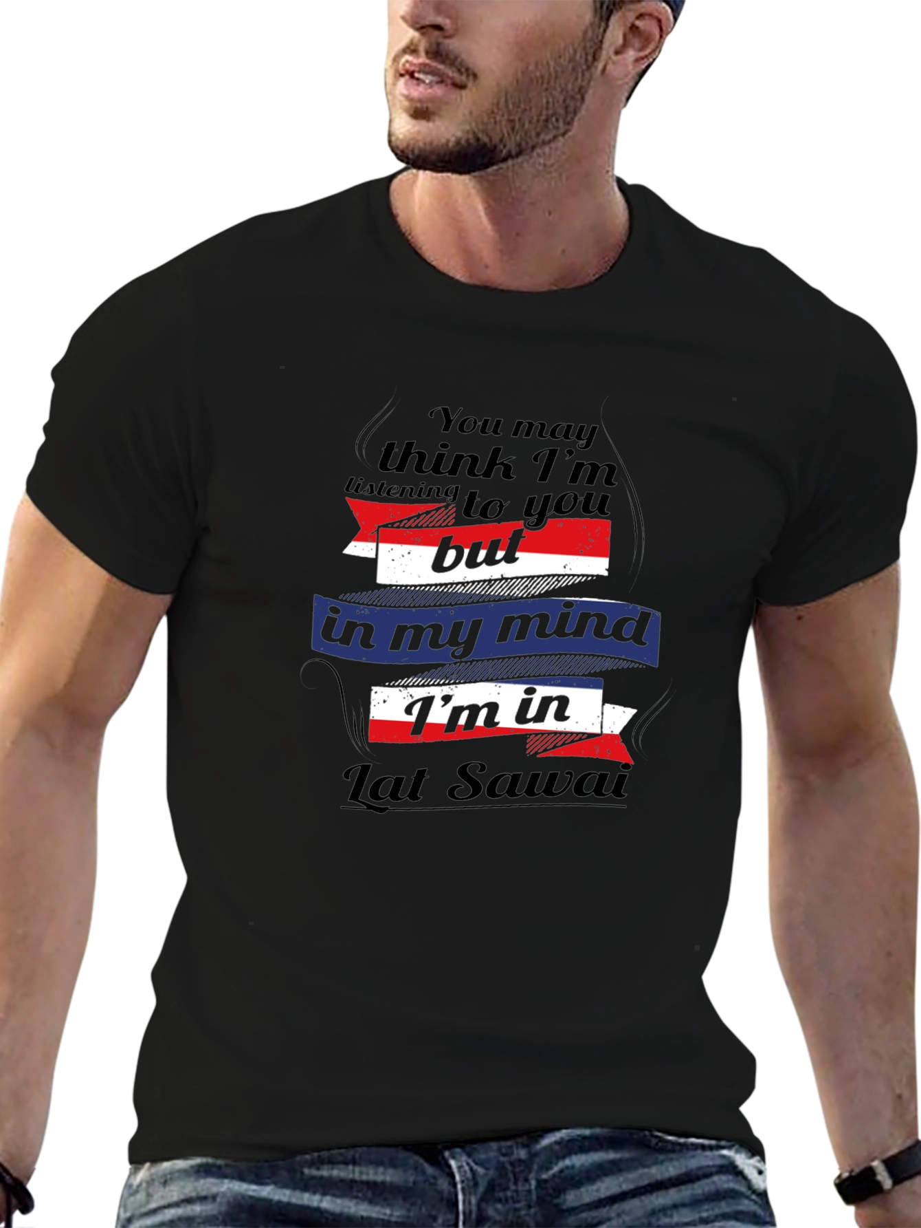 Lat Sawai Mind T-Shirt - Funny Graphic Tee