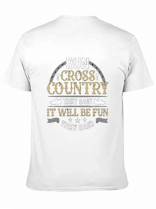 Run Cross Country Funny T-Shirt