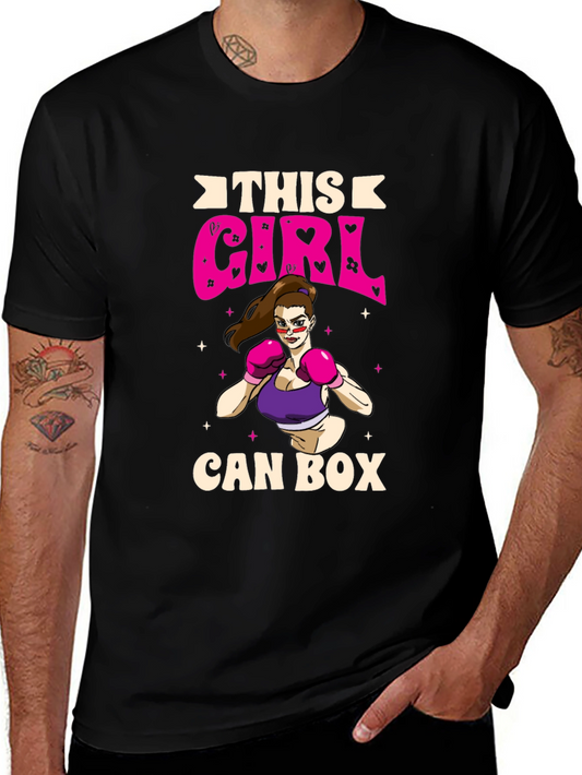 This Girl Can Box Graphic T-Shirt