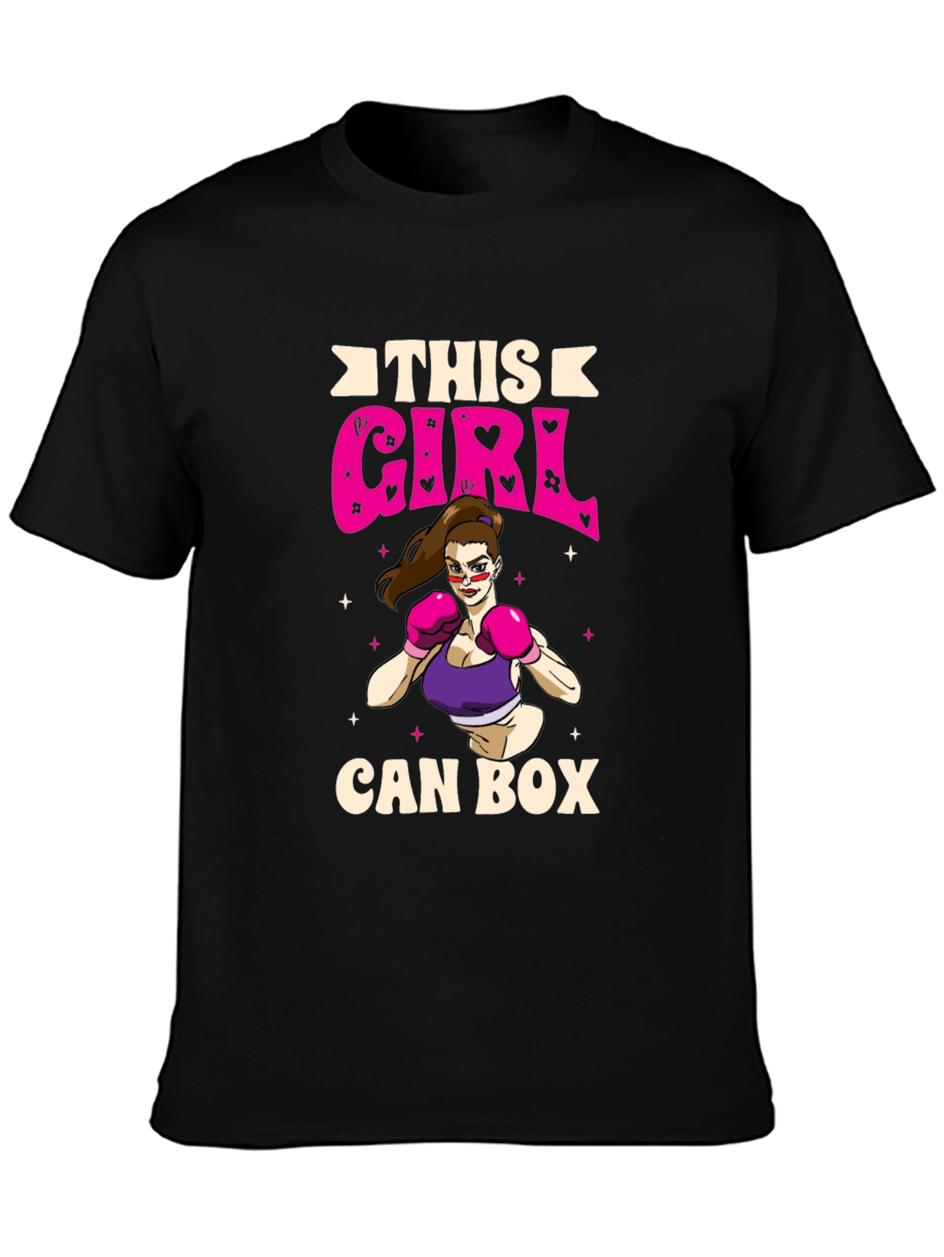 This Girl Can Box Graphic T-Shirt
