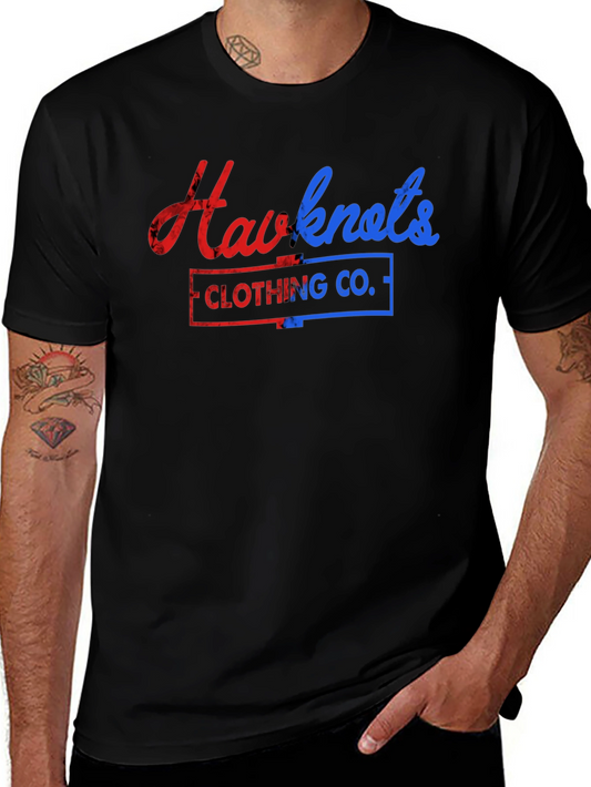 Hawknots Clothing Co. Graphic Tee - Black