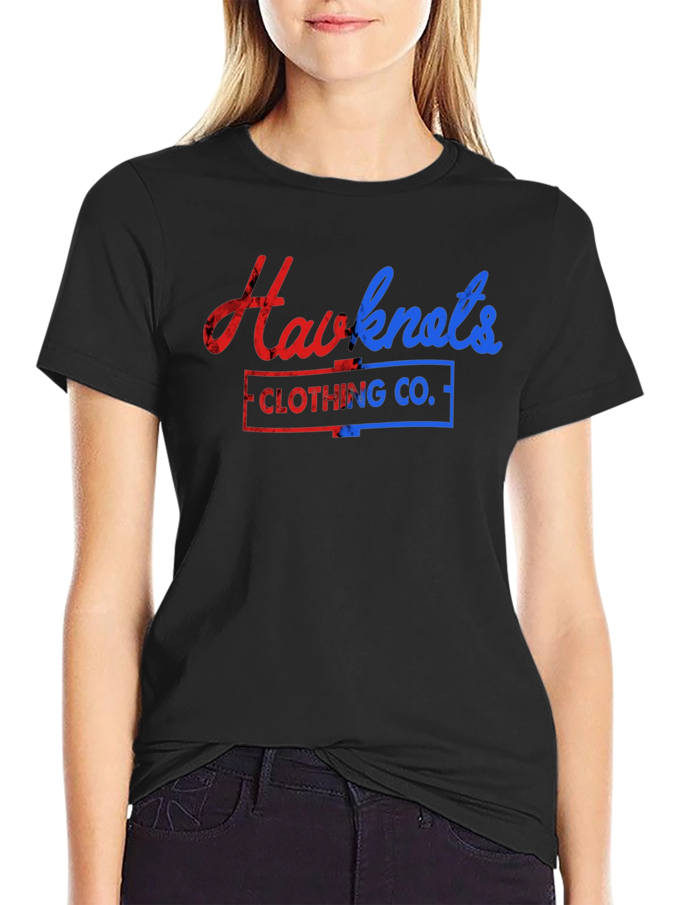 Hawknots Clothing Co. Graphic Tee - Black