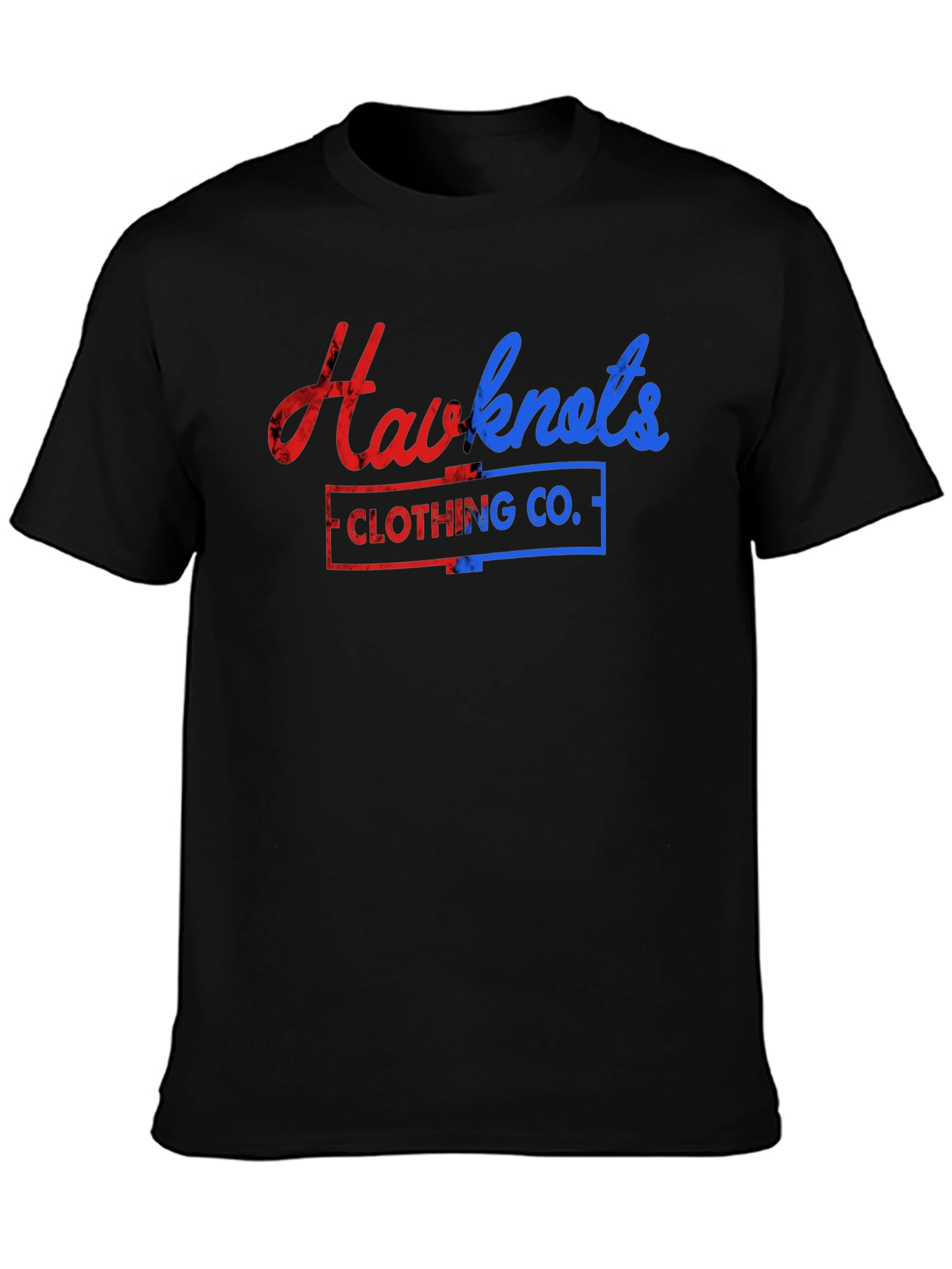 Hawknots Clothing Co. Graphic Tee - Black