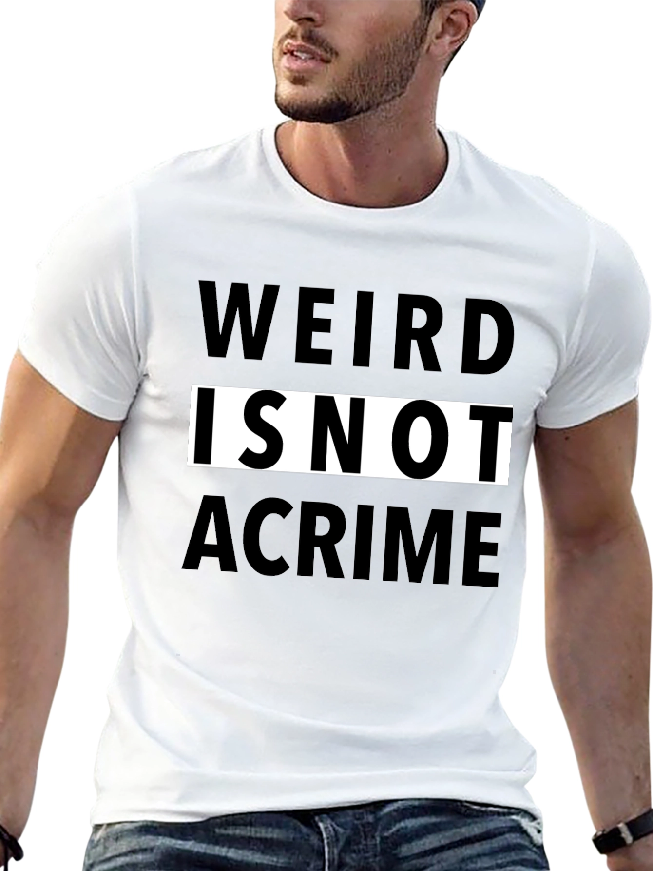 Weird Is Not a Crime Graphic Tee