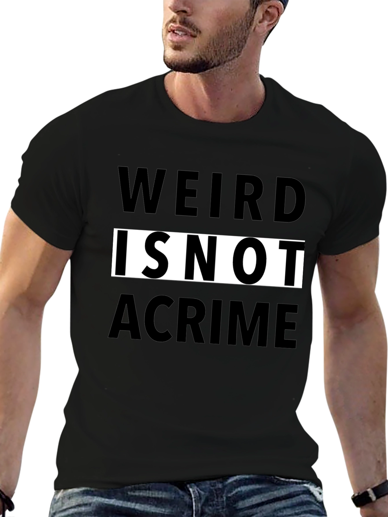 Weird Is Not a Crime Graphic Tee