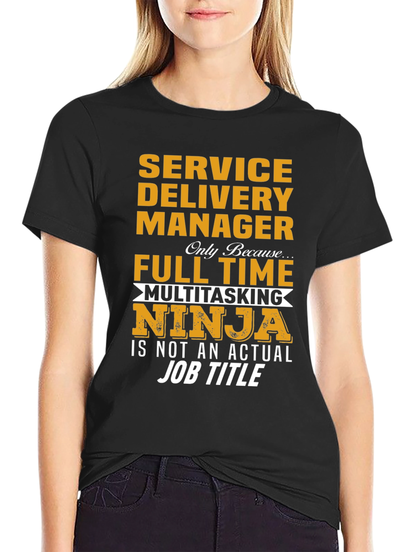 Service Delivery Manager Multitasking Ninja T-Shirt