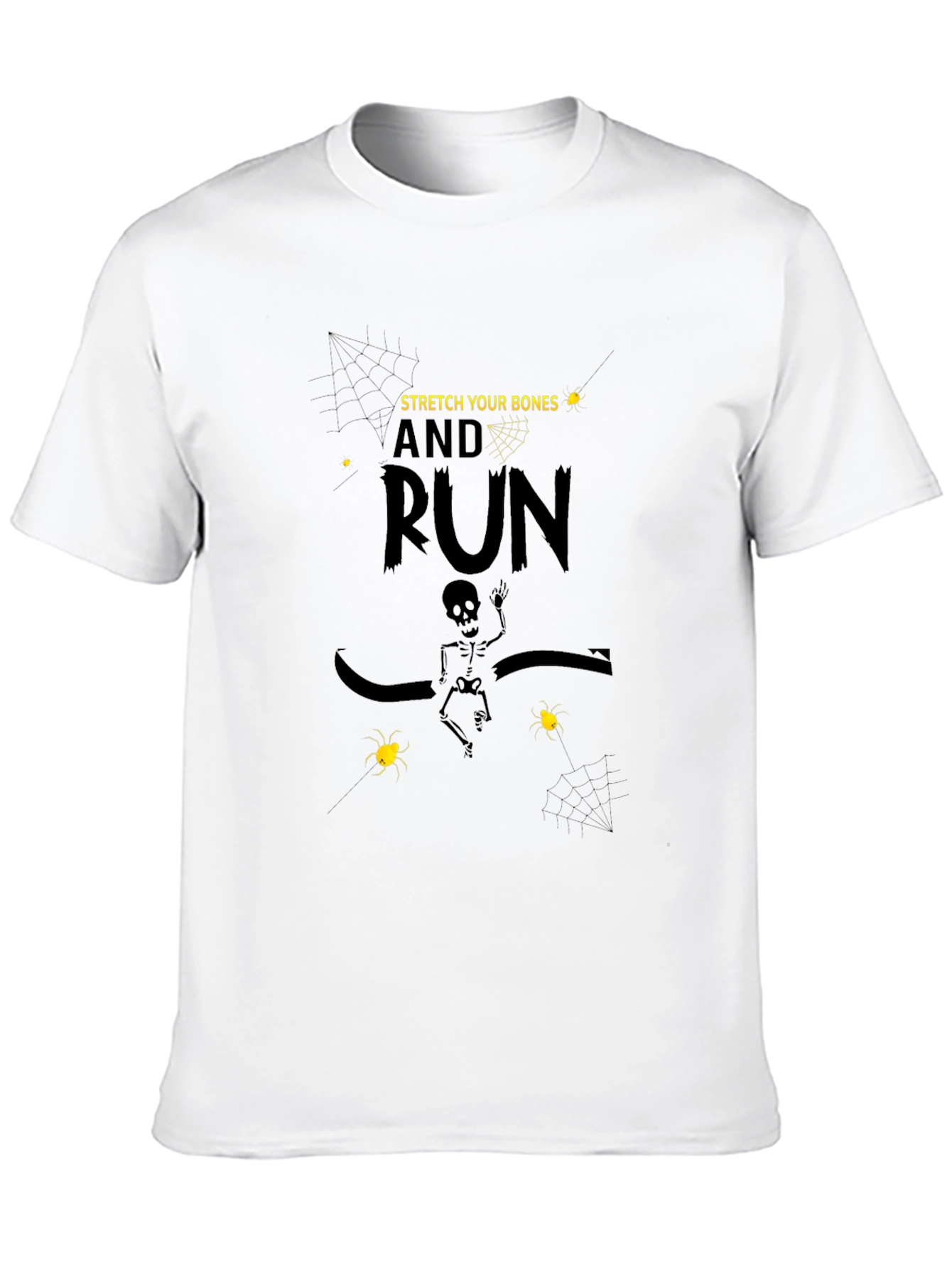 Halloween Skeleton Run T-Shirt