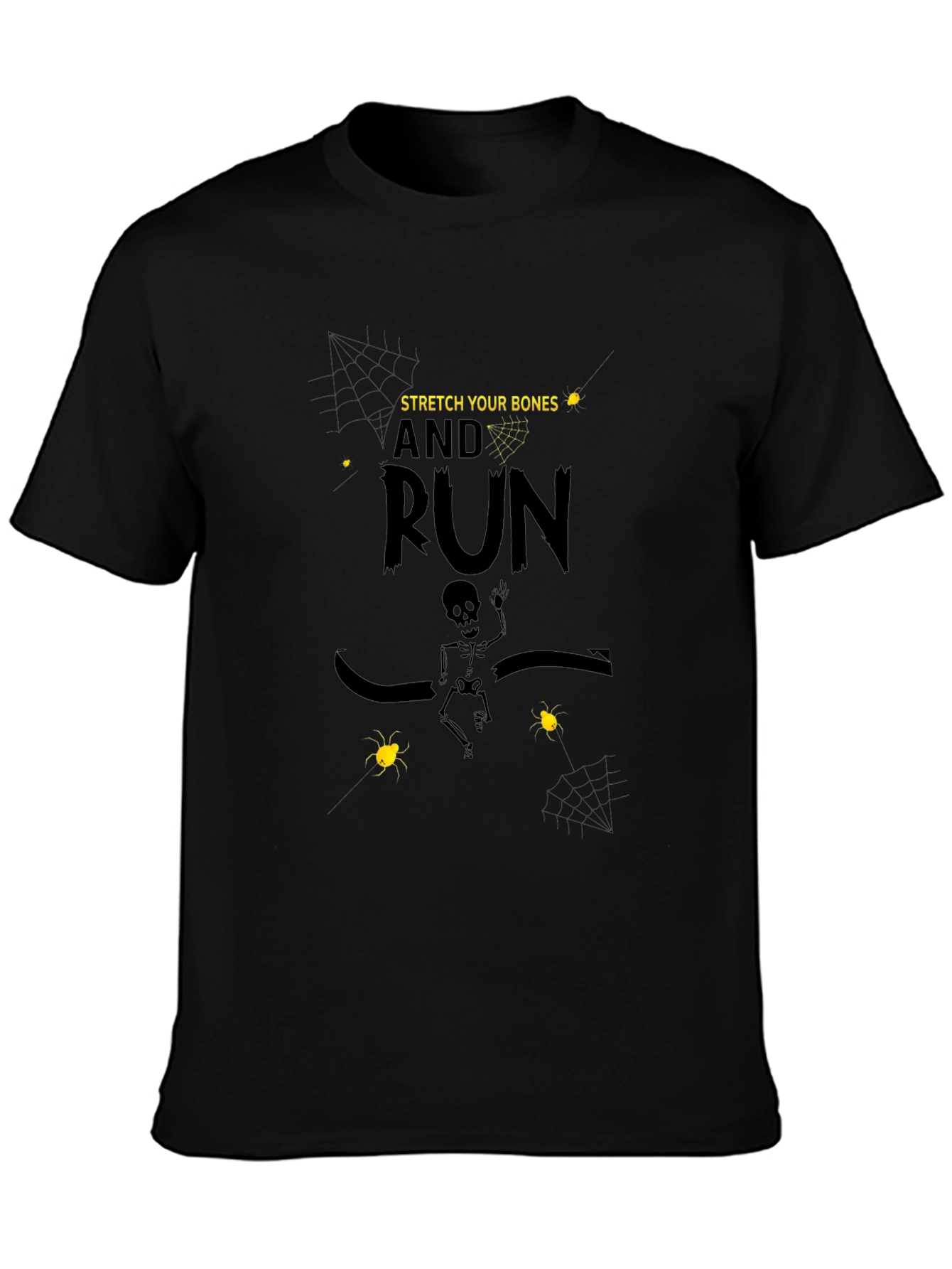 Halloween Skeleton Run T-Shirt