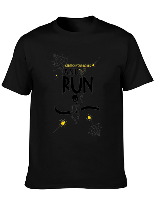 Halloween Skeleton Run T-Shirt