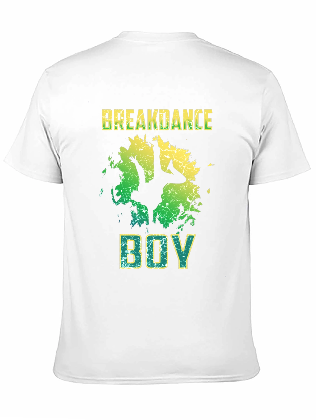 Breakdance Boy Graphic T-Shirt - Black