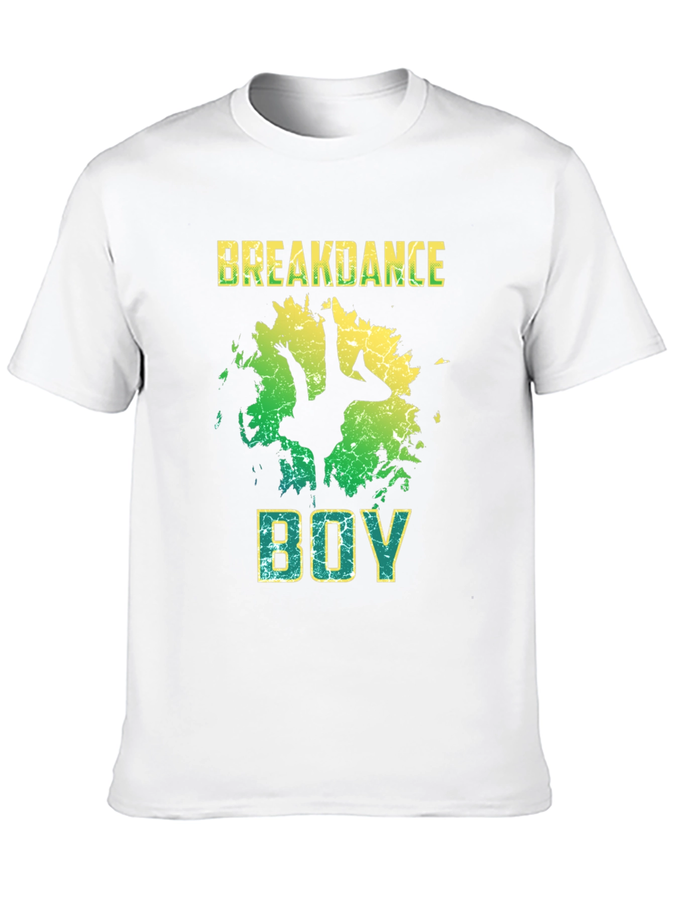 Breakdance Boy Graphic T-Shirt - Black