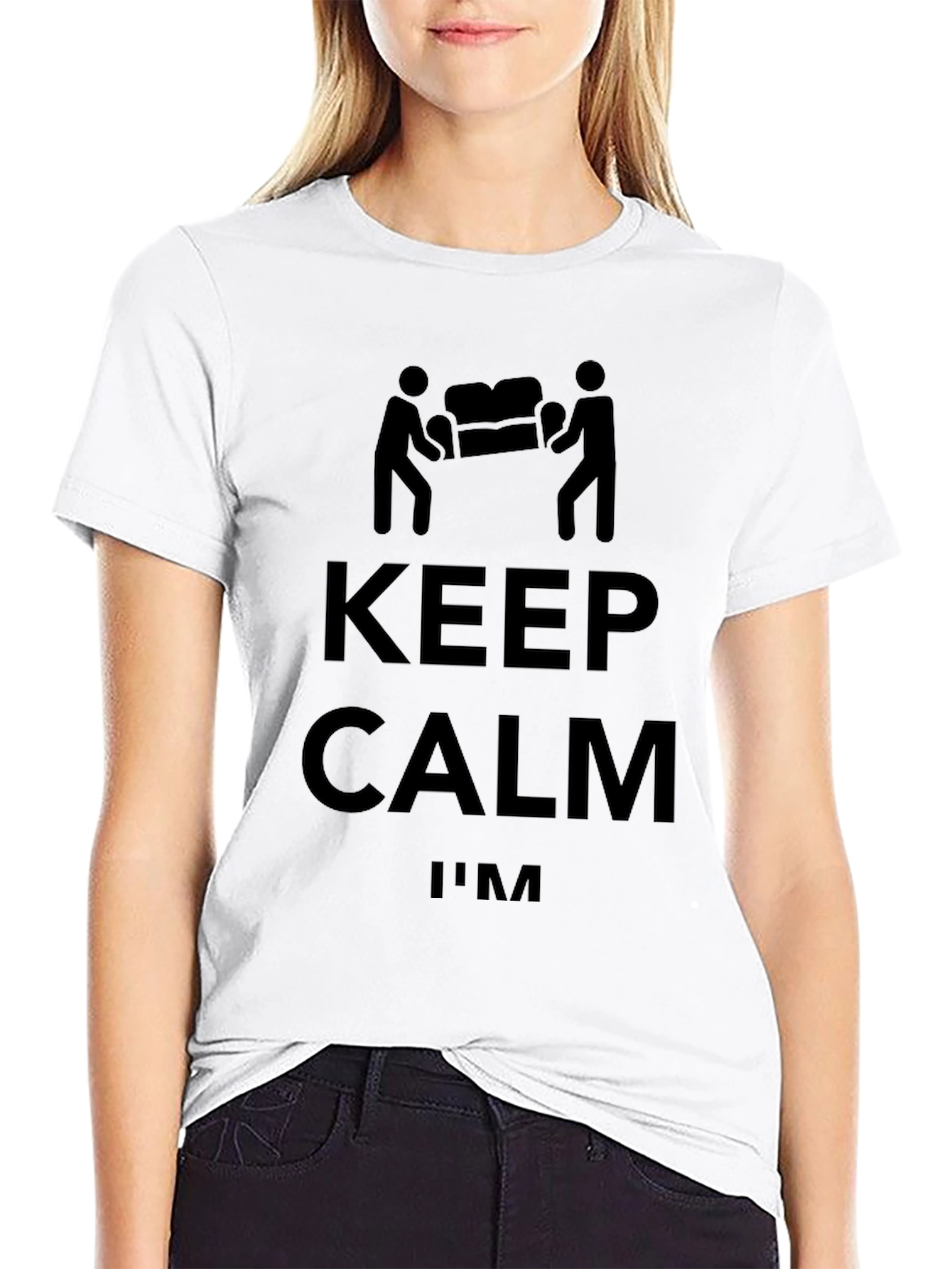 Keep Calm Movers T-Shirt Funny Moving Day