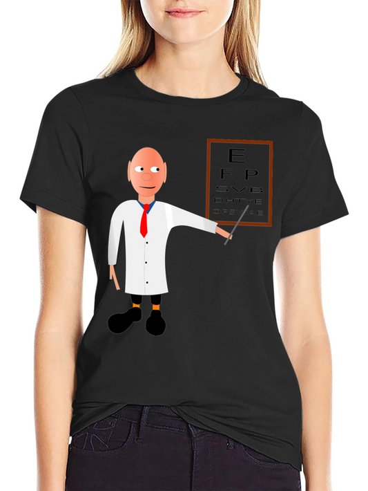 Funny Optometrist Eye Chart T-Shirt