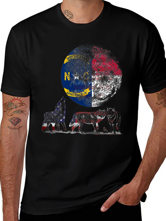 NC Flag Bear T-Shirt
