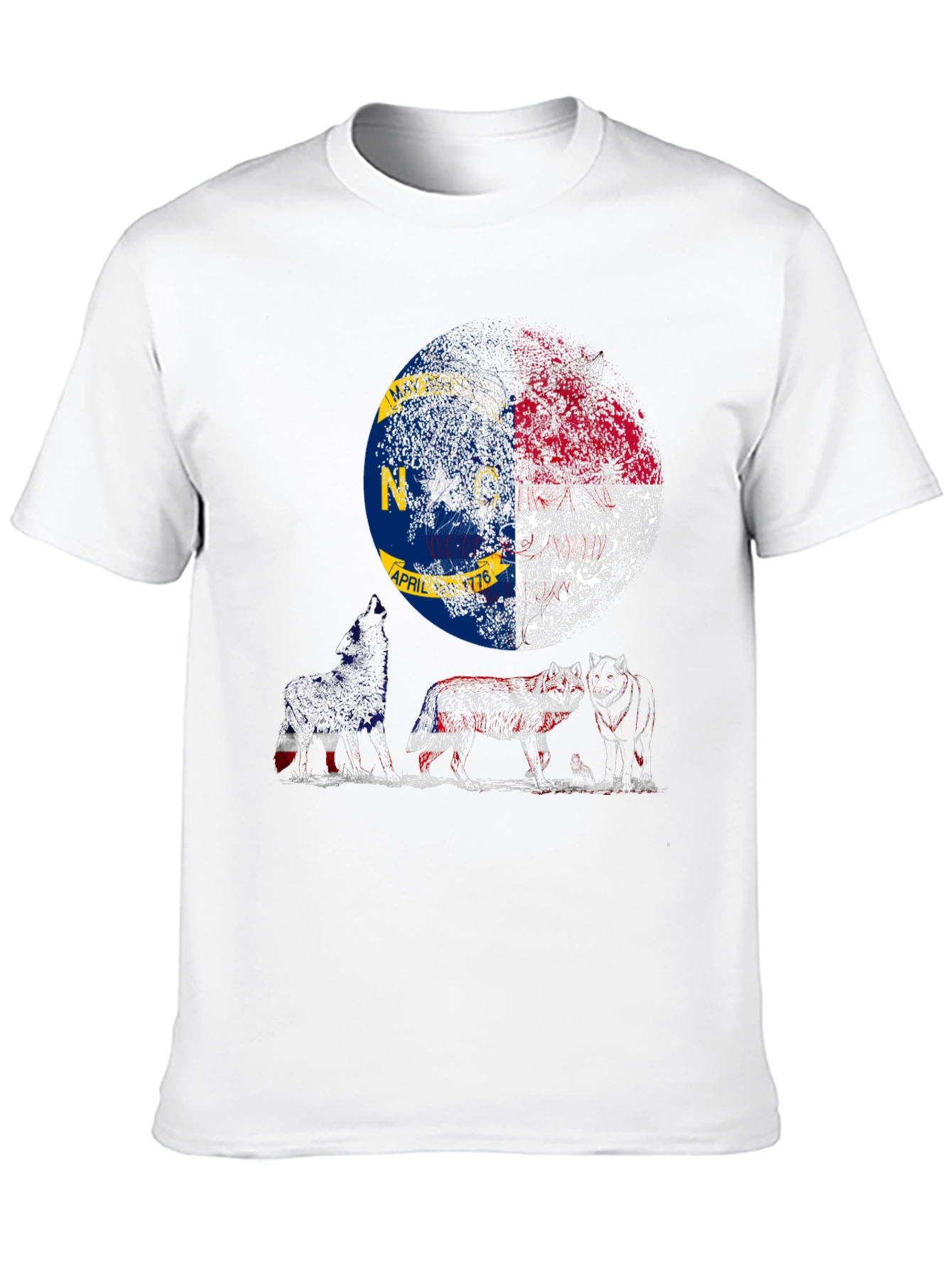 NC Flag Bear T-Shirt