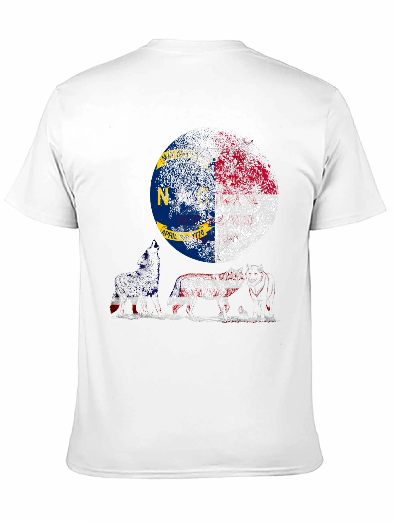 NC Flag Bear T-Shirt