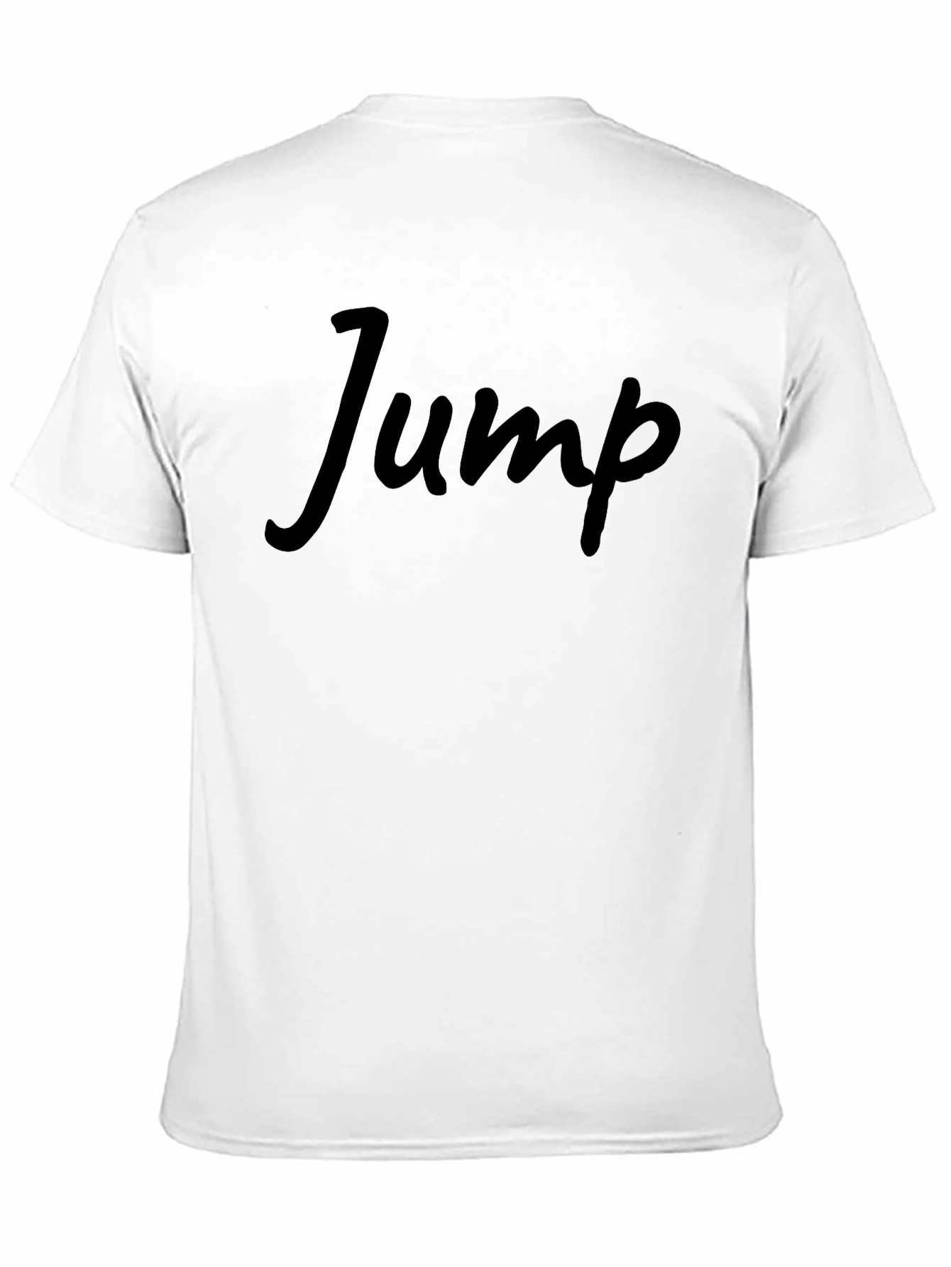 Jump Graphic Print Crew Neck T-Shirt