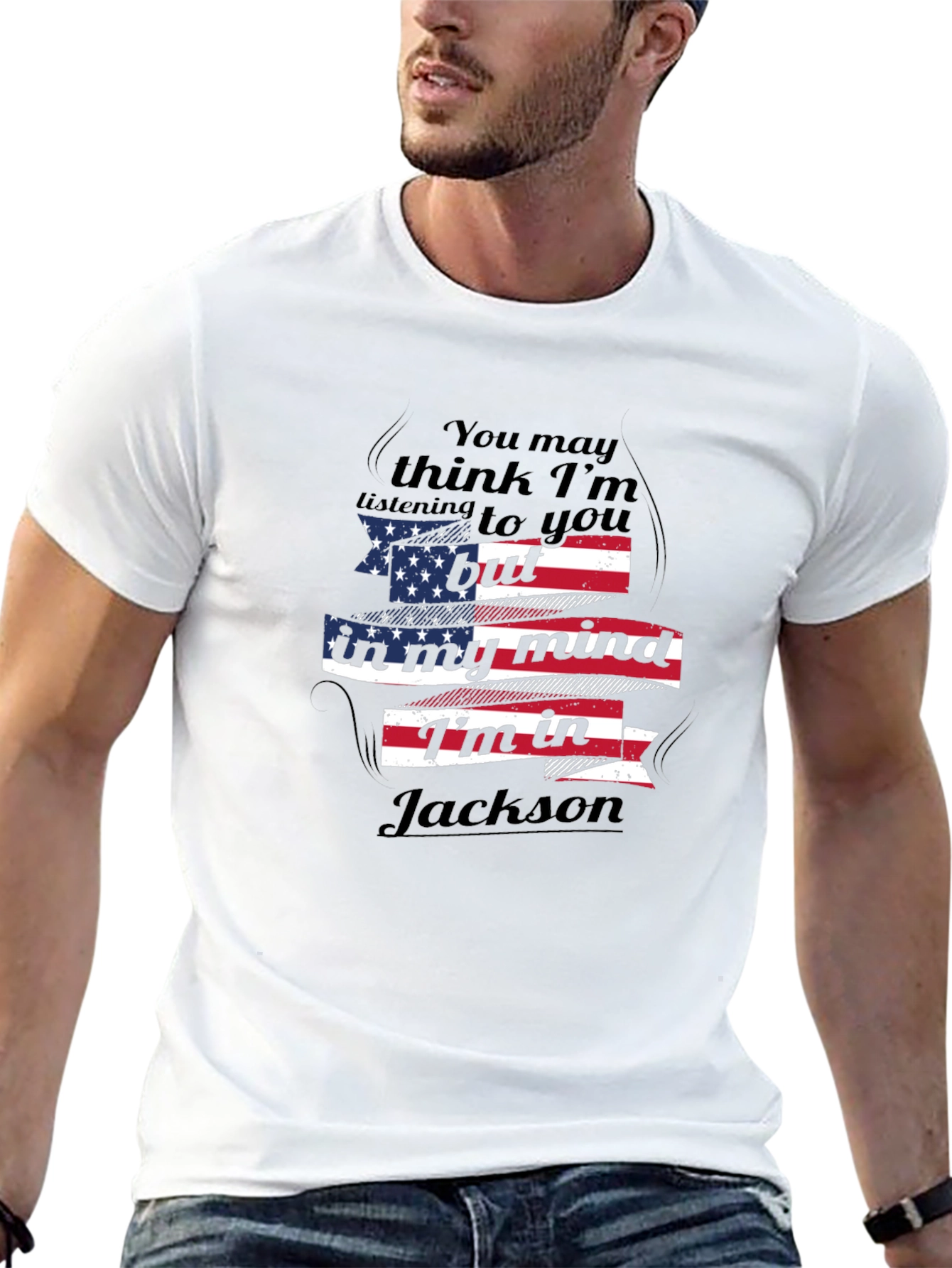 Jackson Mind T-Shirt - Patriotic Novelty Tee