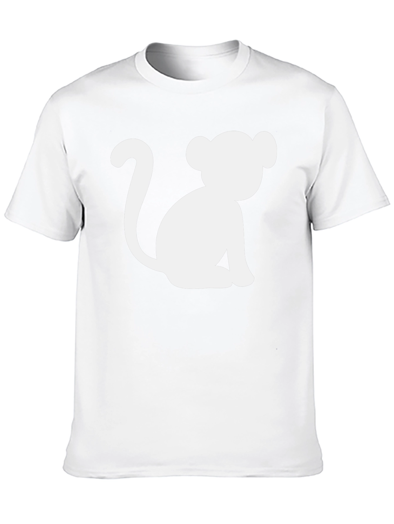 Monkey Graphic T-Shirt - Black