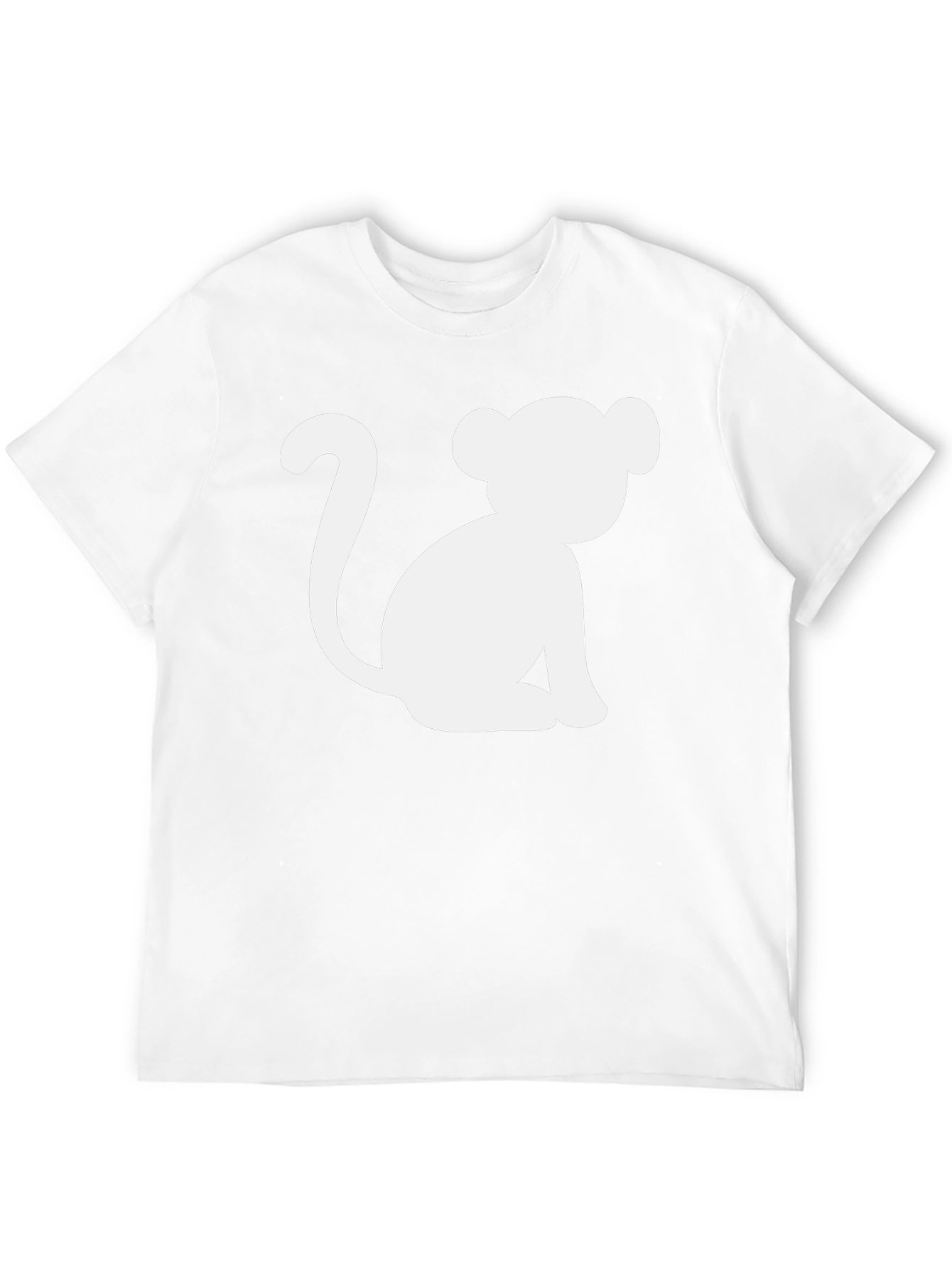 Monkey Graphic T-Shirt - Black