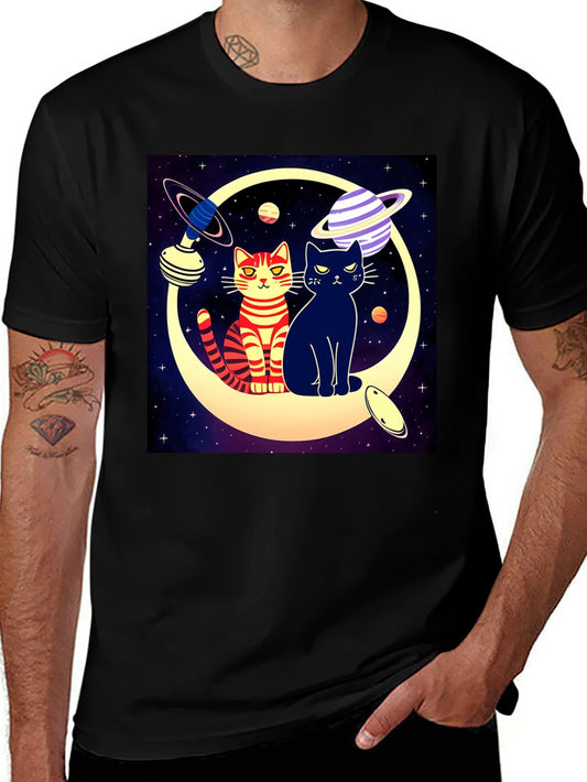 Cosmic Cats Graphic Tee