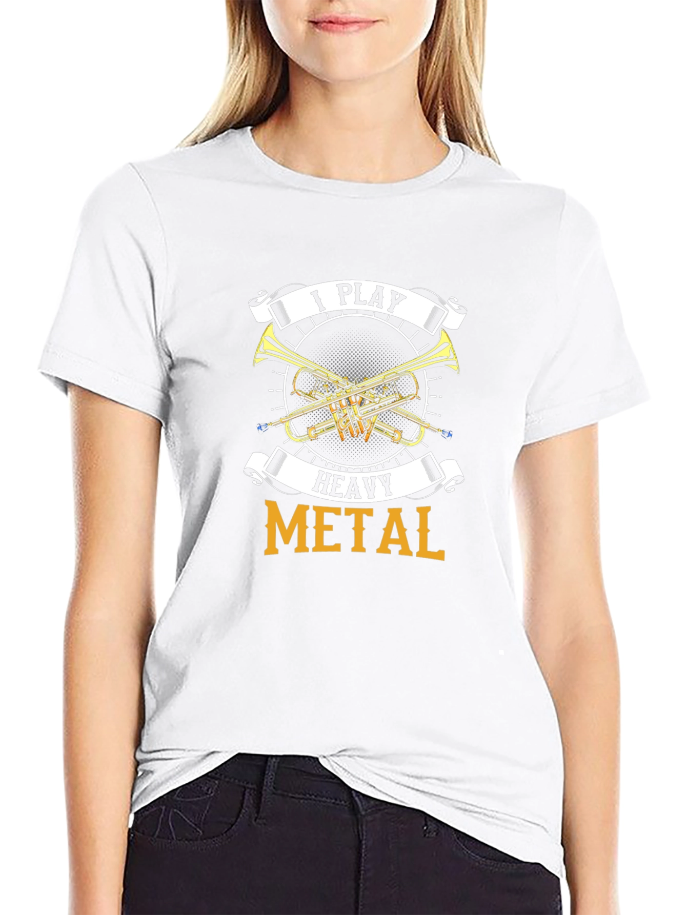 I Play Heavy Metal T-Shirt - Musician Gift
