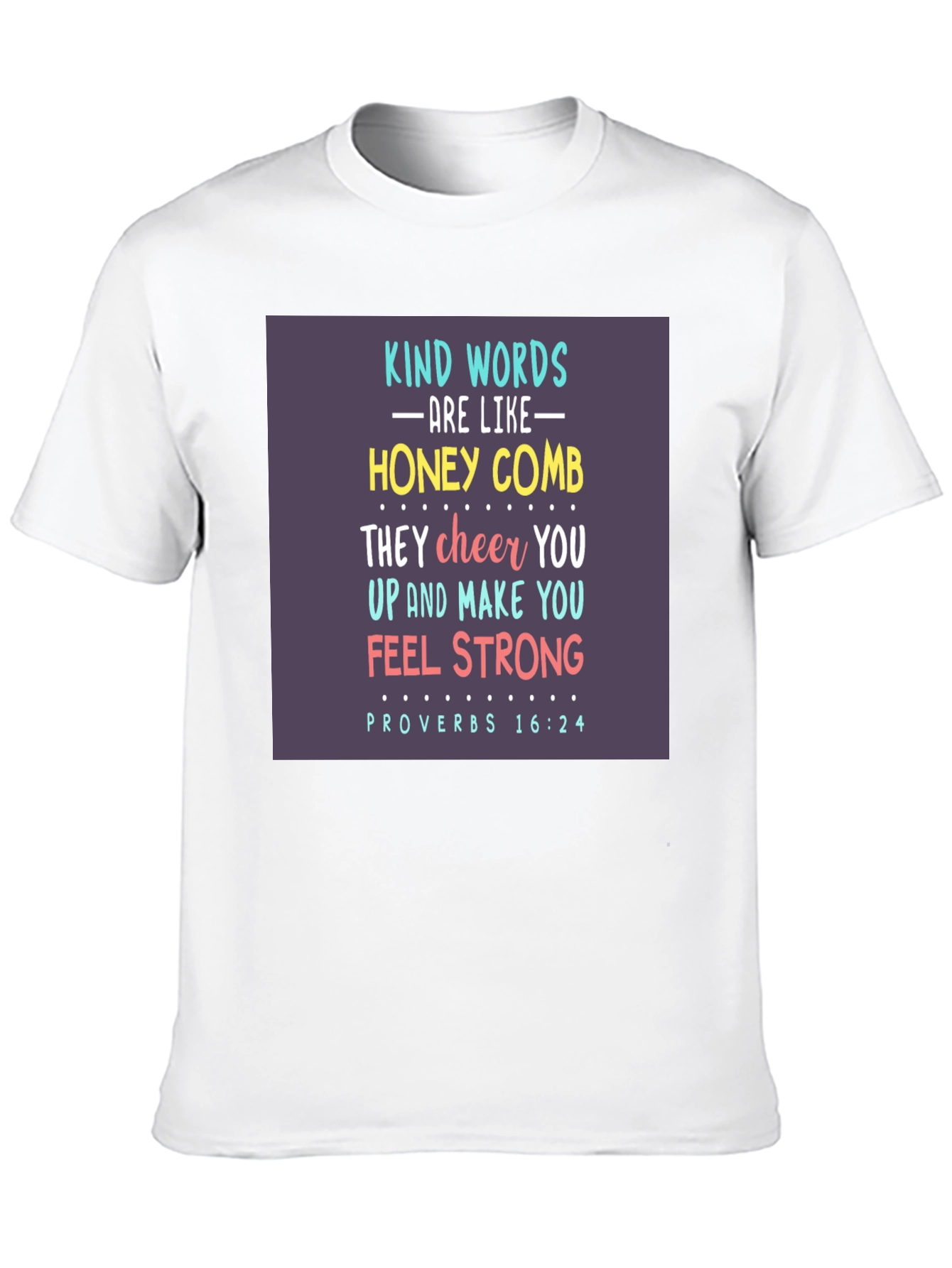 Kind Words Honeycomb Graphic T-Shirt