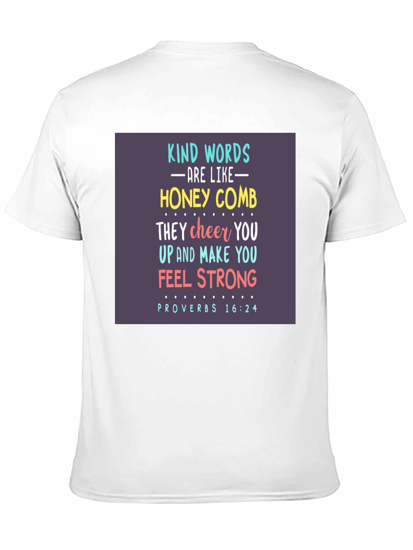 Kind Words Honeycomb Graphic T-Shirt