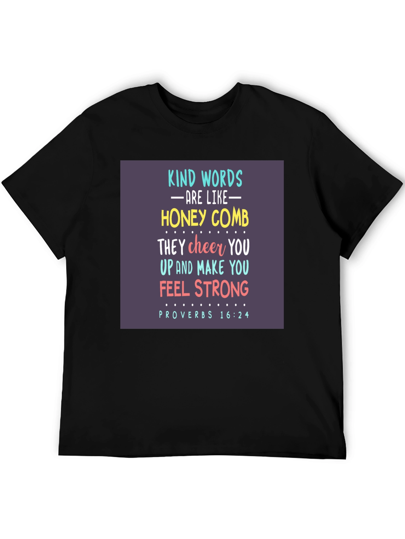 Kind Words Honeycomb Graphic T-Shirt