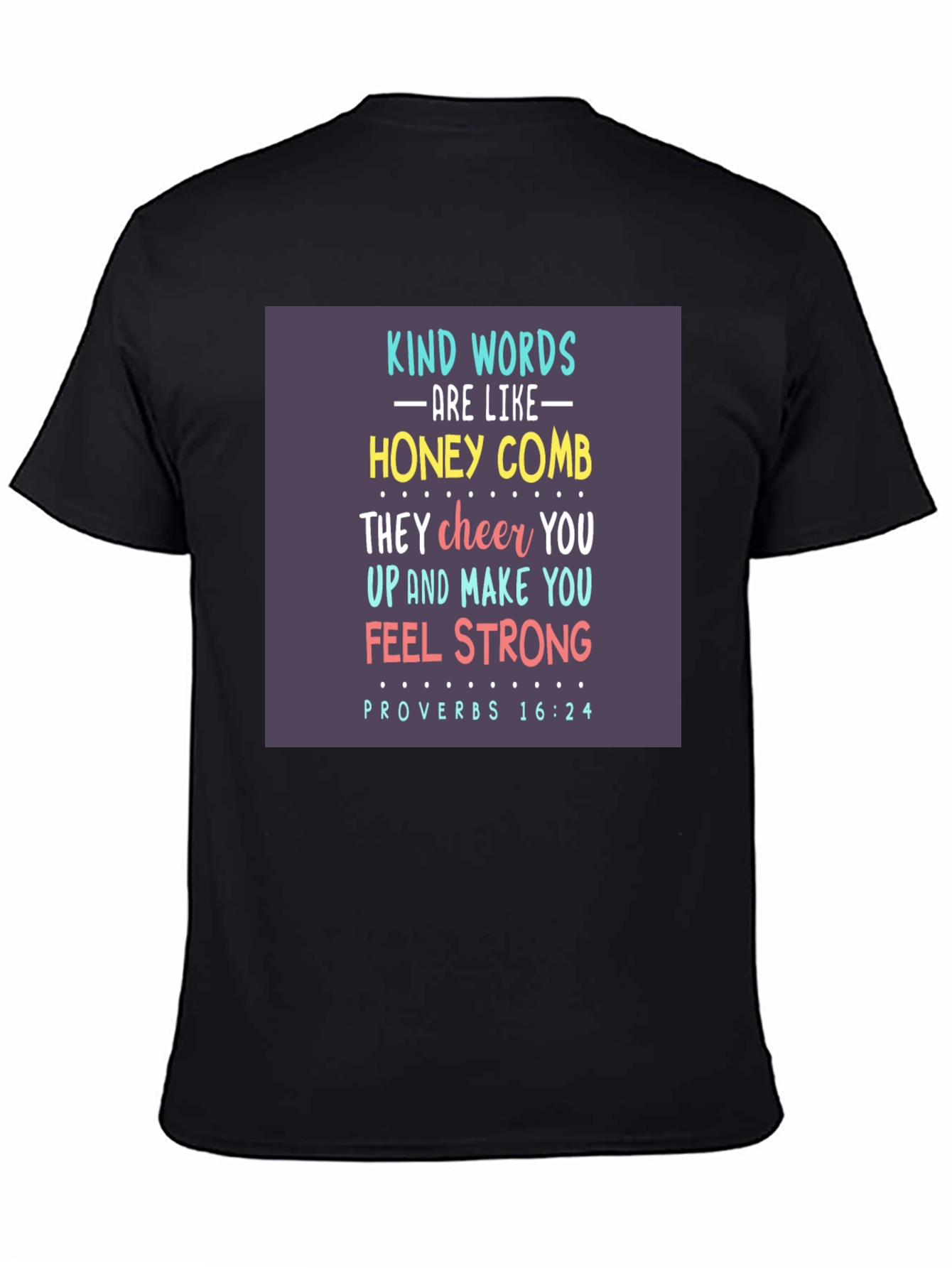 Kind Words Honeycomb Graphic T-Shirt