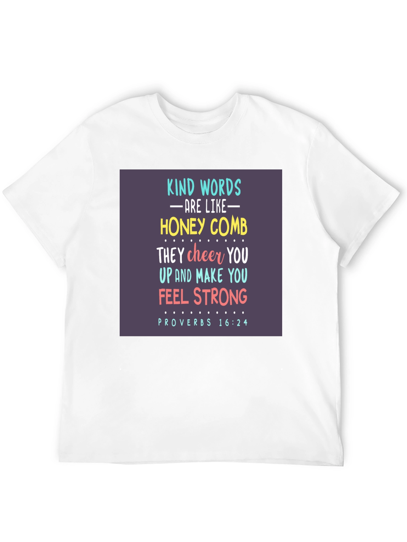 Kind Words Honeycomb Graphic T-Shirt